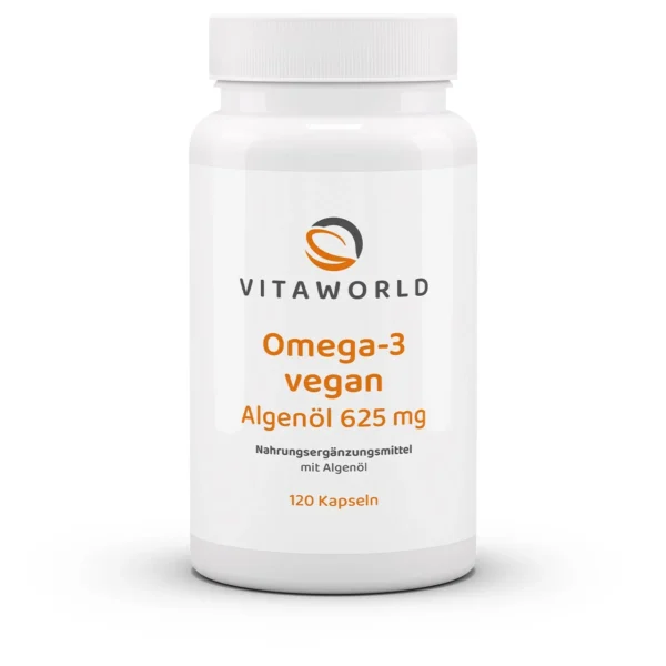Vitaworld omega 3 veganistische algenolie 120 capsules