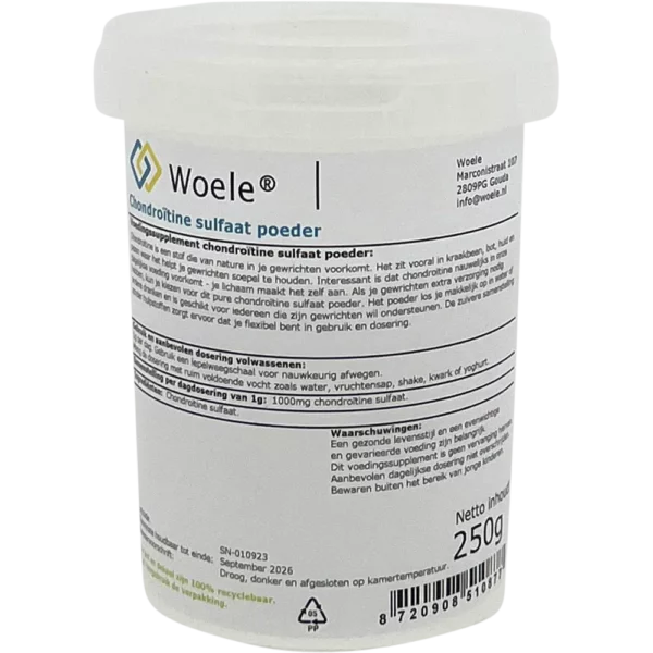 Chondroitine sulfaat poeder 250g