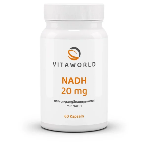 Vitaworld NADH 20mg 60 capsules