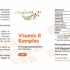 Vitaworld Vitamine B complex 100 capsules - Afbeelding 3