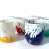 Mazzega Art en Design Murano waterglazen bicolor gift box - Afbeelding 5