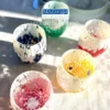 Mazzega Art en Design Murano waterglazen bicolor gift box - Afbeelding 4