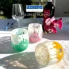 Mazzega Art en Design Murano waterglazen bicolor gift box - Afbeelding 9