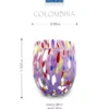 Mazzega Art & Design Murano waterglazen colombina - Afbeelding 12