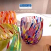 Mazzega Art & Design Murano waterglazen colombina - Afbeelding 9
