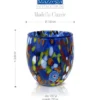 Mazzega Art & Design Murano waterglazen gift box - Afbeelding 10