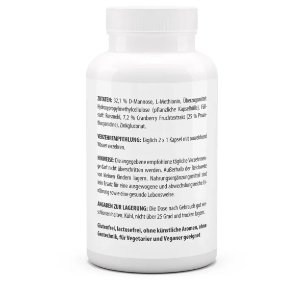 Vitaworld Cranberry D-mannose 90 capsules - Afbeelding 3