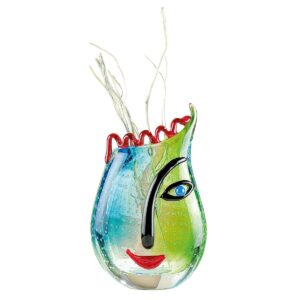 Gilde Glasart siervaas Vero 28cm