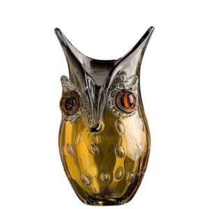 Gilde Glasart siervaas Uil 27cm