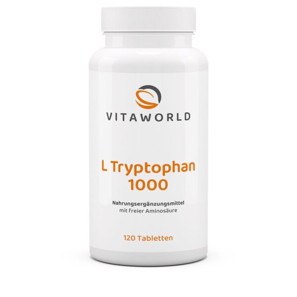 Vitaworld L-tryptofaan 1000mg 120 tabletten
