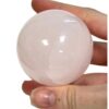 Calciet mangano edelsteen bol 45 tot 55mm - Afbeelding 3