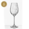 Wijnglas waterval 350ml set van 6 - Afbeelding 4