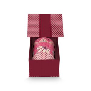 Pip Studio Oriental Flower Festival Set 4 Kommen Donkerroze 12cm