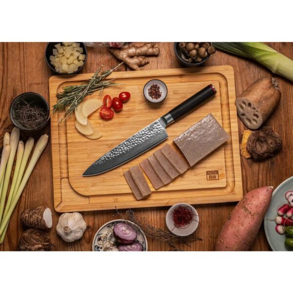Kotai Kitchen Damascus Pakka Gyuto koksmes 20cm - Afbeelding 6