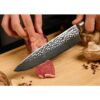 Kotai Kitchen Damascus Pakka Gyuto koksmes 20cm - Afbeelding 3