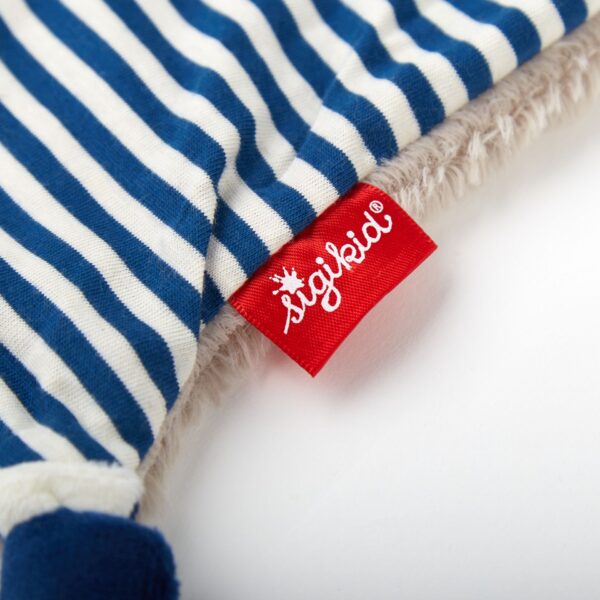 Sigikid Knuffeldoek wasbeer blauw - Afbeelding 6