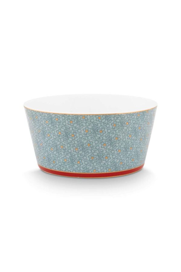 Pip Studio Oriental flower festival set 4 kommen blauw 12cm - Afbeelding 2