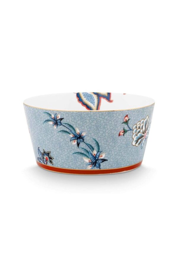 Pip Studio Oriental flower festival set 4 kommen blauw 12cm - Afbeelding 4