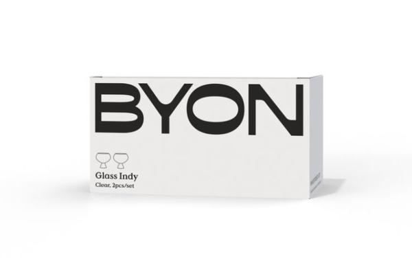 Byon Indy set 2 glazen groen - Afbeelding 3