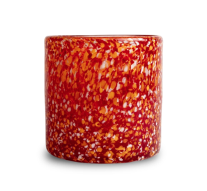 Byon Calore kandelaar M rood en oranje