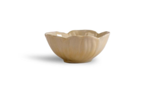 Byon Poppy schaal beige