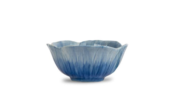 Byon Poppy schaal blauw