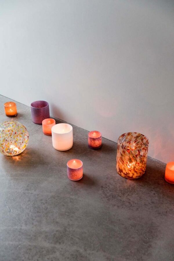 Byon Calore kandelaar XS paars sfeer