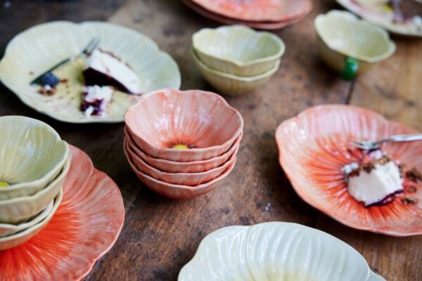 Byon Poppy schaal blauw - Afbeelding 4