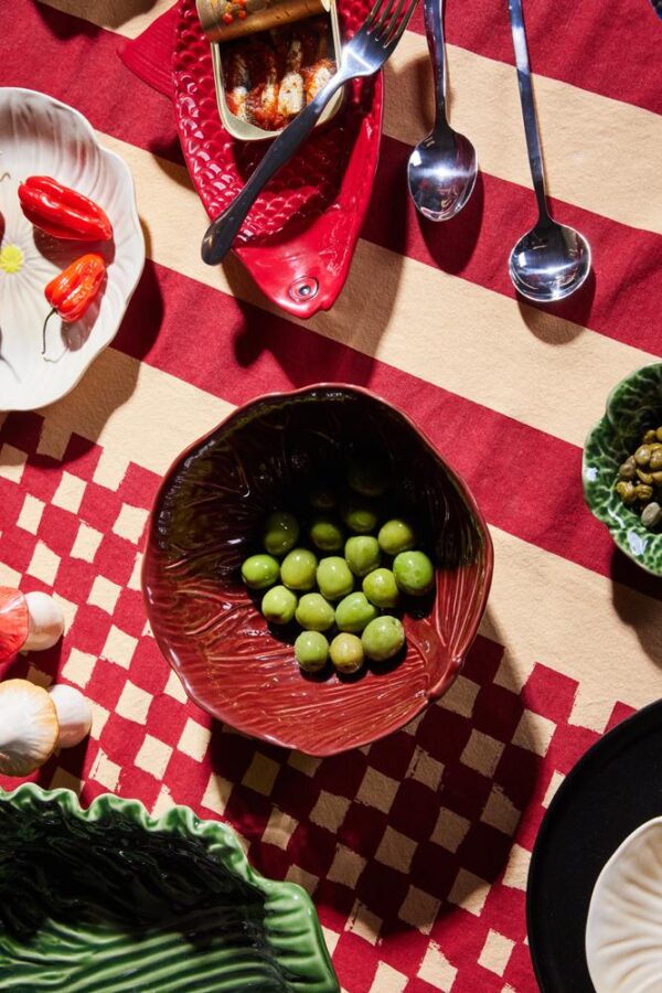 Byon Veggie schaal M Bordeaux sfeer