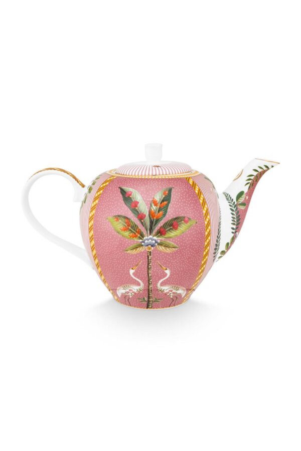 Pip Studio La Majorelle roze theepot 1600ml - Afbeelding 2