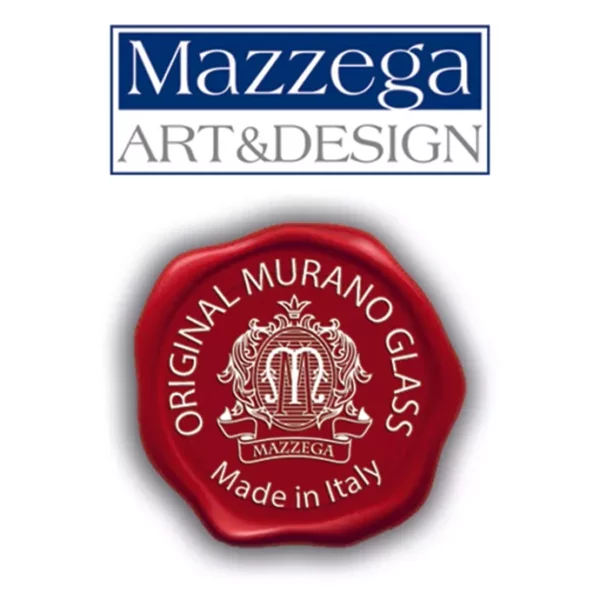 Mazzega Art & Design Murano vaas 17cm Cod. 23 - Afbeelding 8