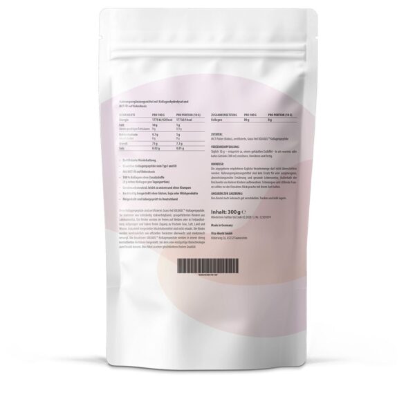 Vitaworld collageen MCT poeder 300g - Afbeelding 2