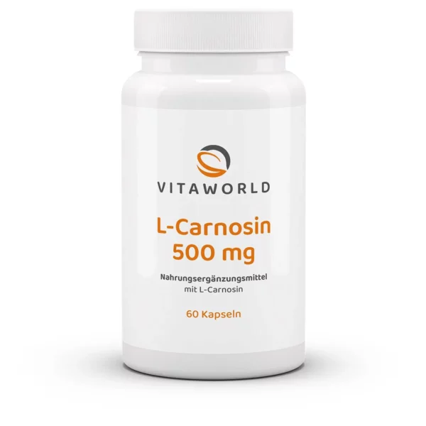 Vitaworld L-carnosine 500mg 60 capsules