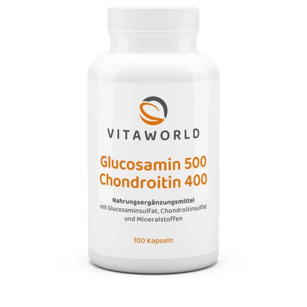 Vitaworld Glucosamine 500 Chondroitine 400 100 capsules