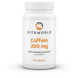Vitaworld Cafeine 200mg 180 tabletten