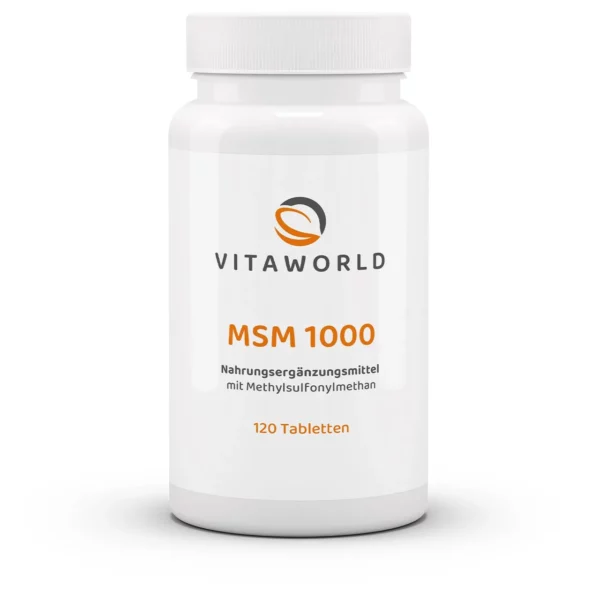 Vitaworld MSM 1000mg 120 tabletten