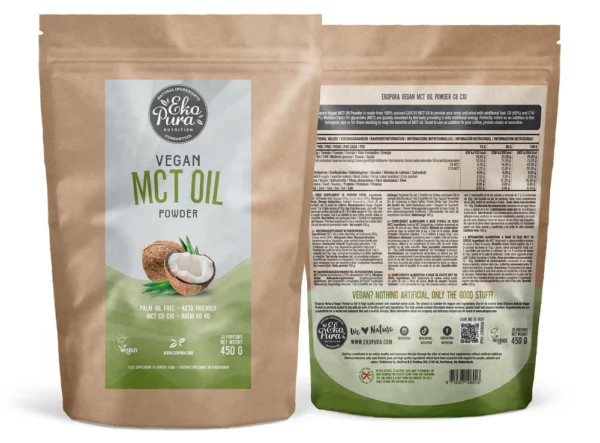 Ekopura MCT poeder 450g - Afbeelding 2