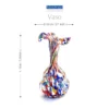 Mazzega Art & Design Murano vaas 19cm Cod. 31 - Afbeelding 6