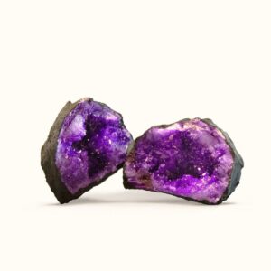 ANAS Crystal Care Paarse kwartskristalgeode