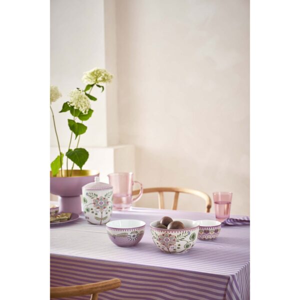 Pip Studio Lily & Lotus schaal lila 18cm - Afbeelding 4