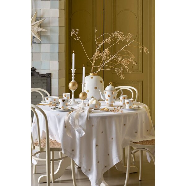 Pip Studio Dot Delight theepot goud 1250ml - Afbeelding 6