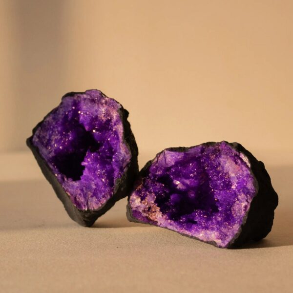 ANAS Crystal Care Paarse kwartskristalgeode - Afbeelding 3