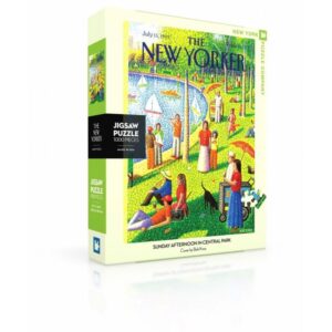 New York Puzzle Company New Yorker Sunday Afternoon in Central Park 1000 stukjes puzzel