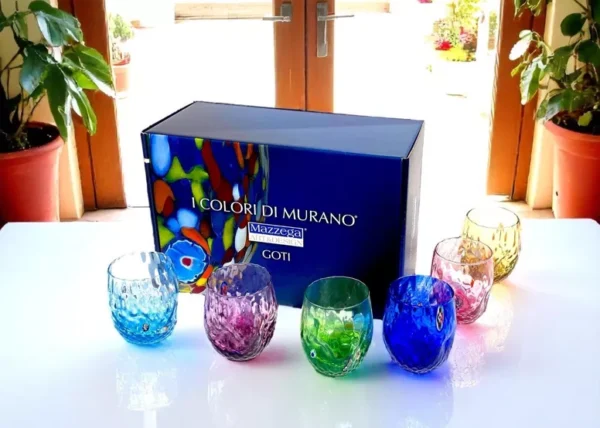 Mazzega Art & Design Murano glazen Balloton gift box - Afbeelding 2
