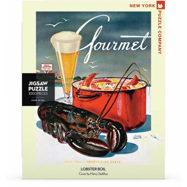 New York Puzzle Company Gourmet Lobster Boil 1000 stukjes puzzel - Afbeelding 2