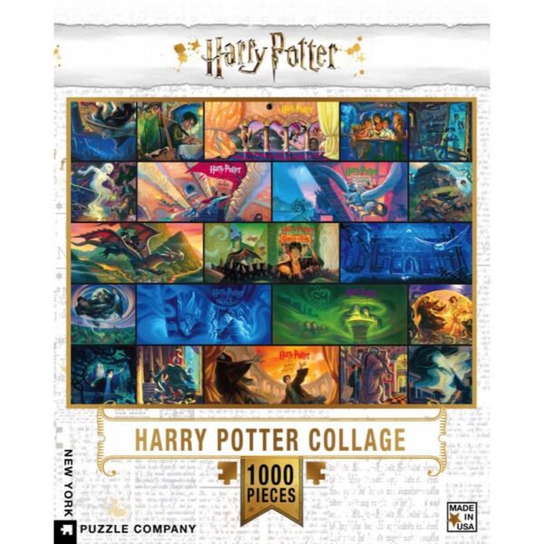 New York Puzzle Company Harry Potter Harry Potter Collage 1000 stukjes puzzel - Afbeelding 2
