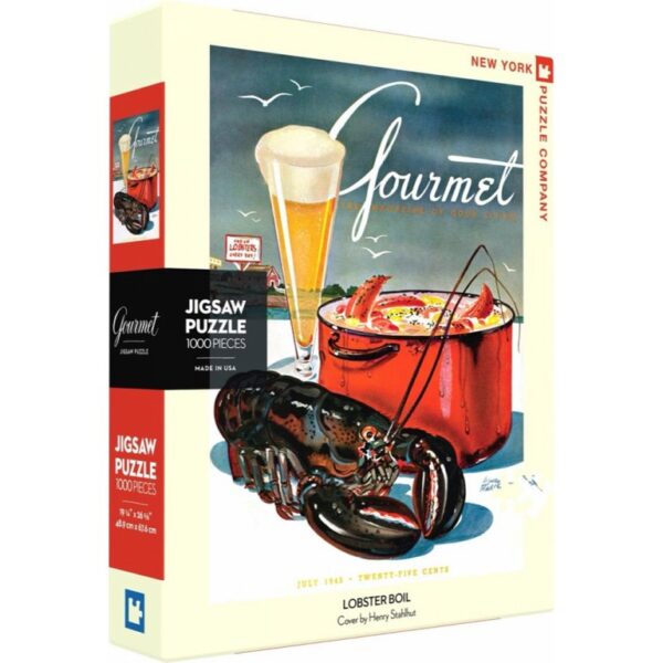 New York Puzzle Company Gourmet Lobster Boil 1000 stukjes puzzel - Afbeelding 3