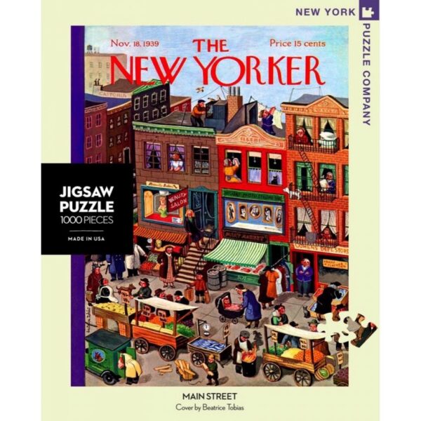 New York Puzzle Company New Yorker Main Street 1000 stukjes puzzel - Afbeelding 3