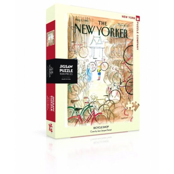 New York Puzzle Company New Yorker Bicycle Shop 1000 stukjes puzzel