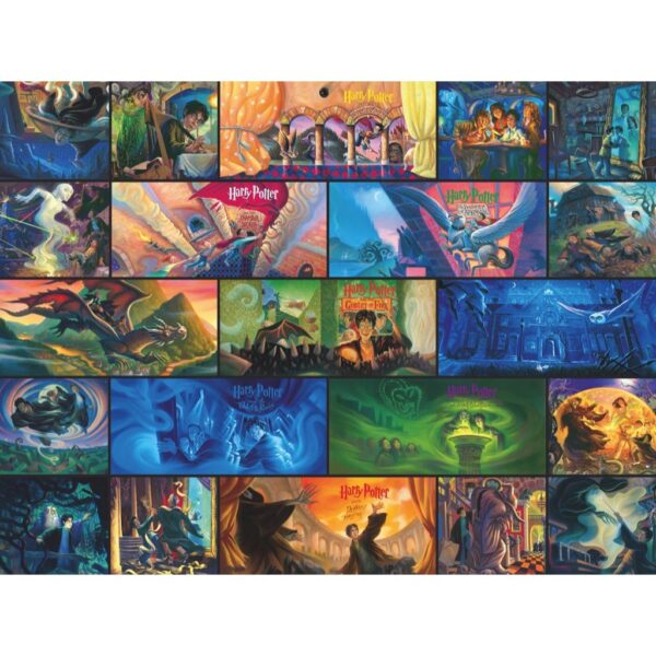 New York Puzzle Company Harry Potter Harry Potter Collage 1000 stukjes puzzel - Afbeelding 3